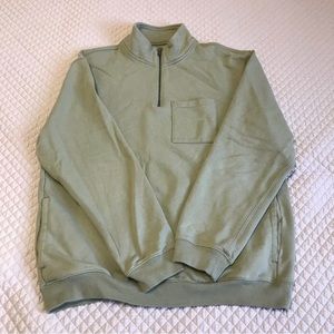 Gap Men’s Mock neck zip sweatshirt